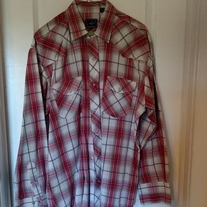 Roper pearl snap shirt